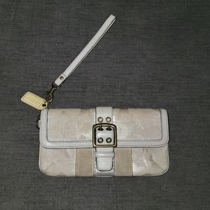 Authentic Vintage Coach Wristlet